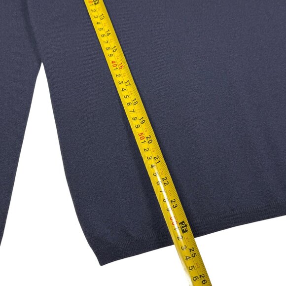 TSE Beaded Cashmere Sweater Sz L Gray  V-Neck Old Money Quiet Luxury Casual Chic - Picture 4 of 12